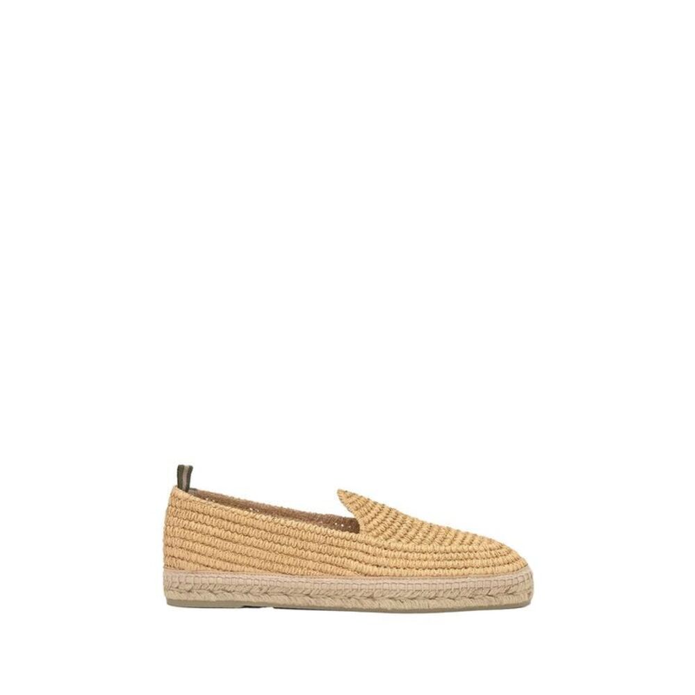CASTANER Men's Woven Espadrille Loafers Men Beige Sandals